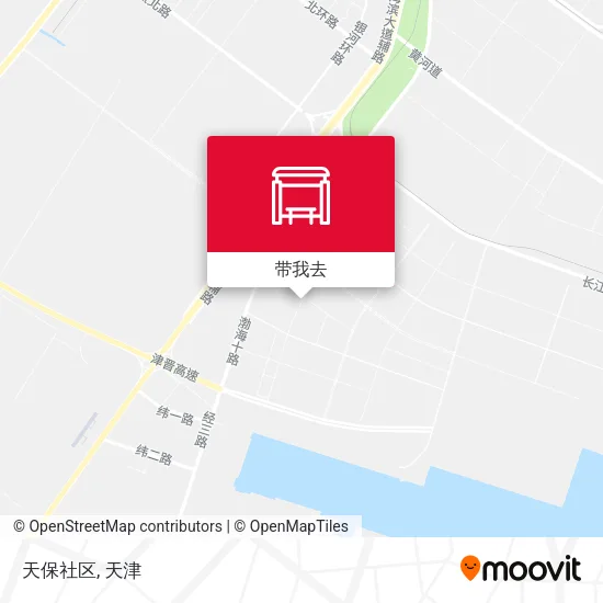 天保社区地图