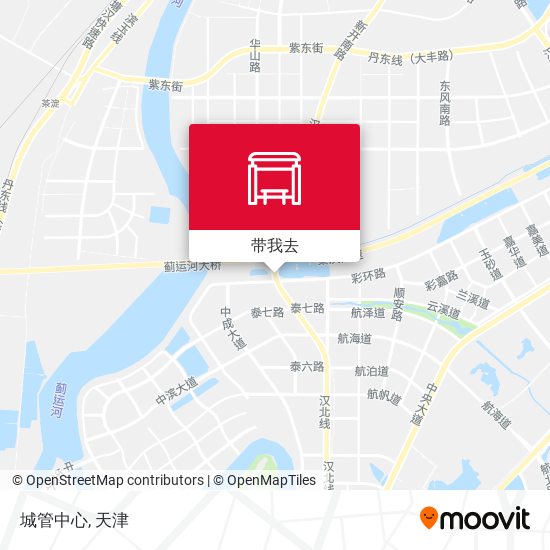 城管中心地图