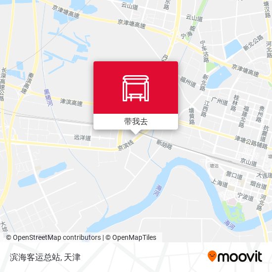 滨海客运总站地图