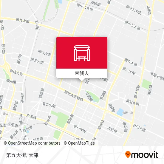第五大街地图