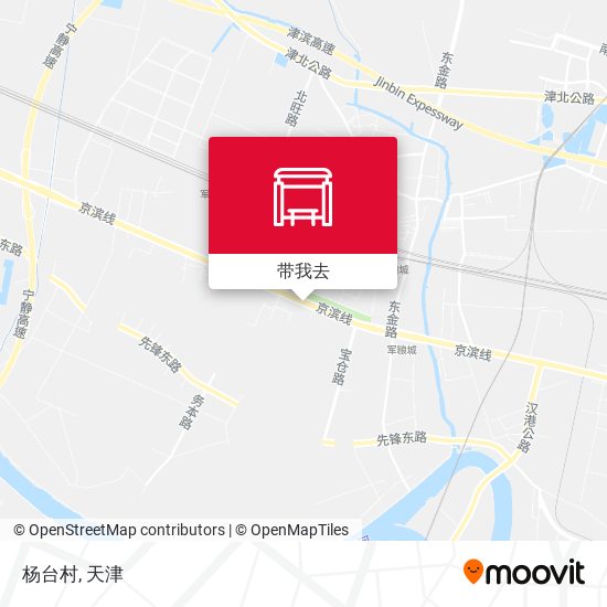 杨台村地图