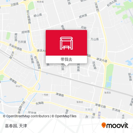 嘉春园地图