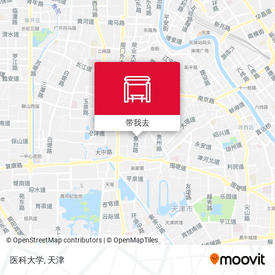 医科大学地图