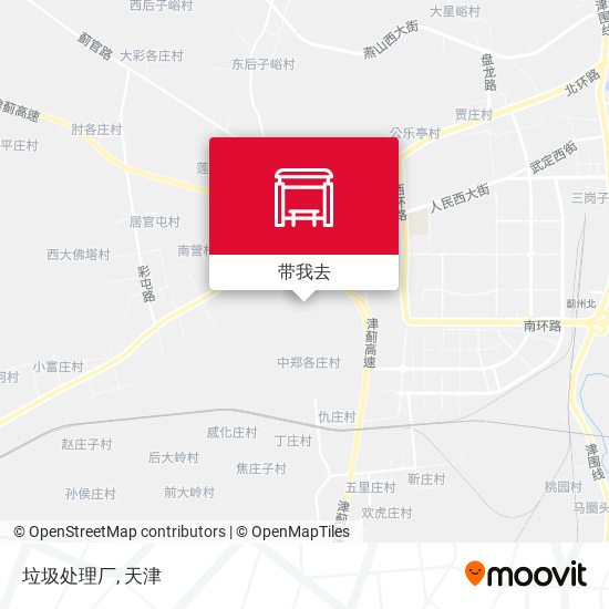 垃圾处理厂地图