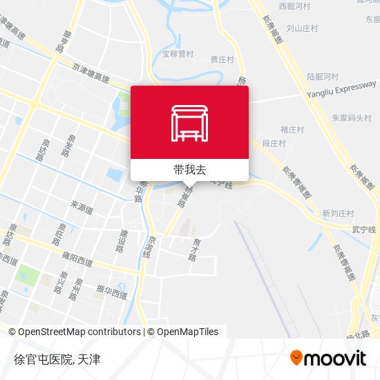 徐官屯医院地图
