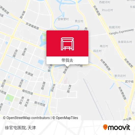 徐官屯医院地图