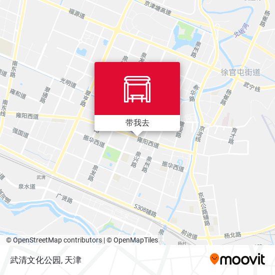 武清文化公园地图