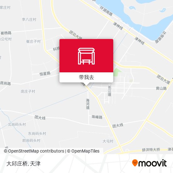 大邱庄桥地图