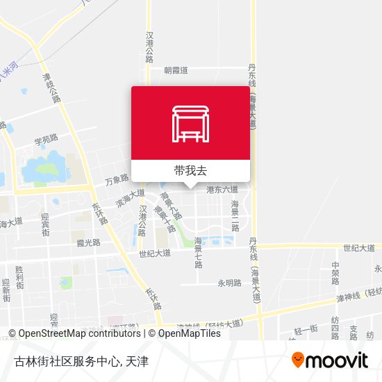 古林街社区服务中心地图