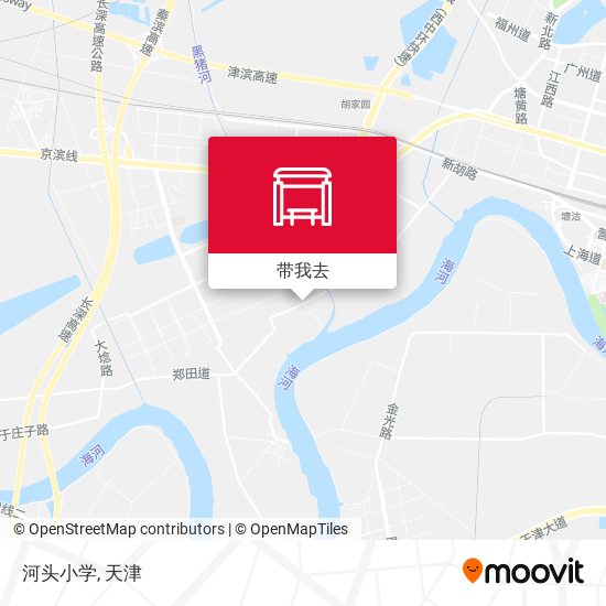 河头小学地图