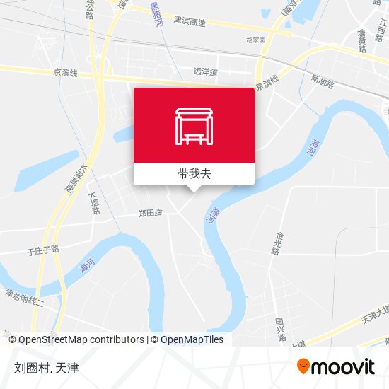 刘圈村地图