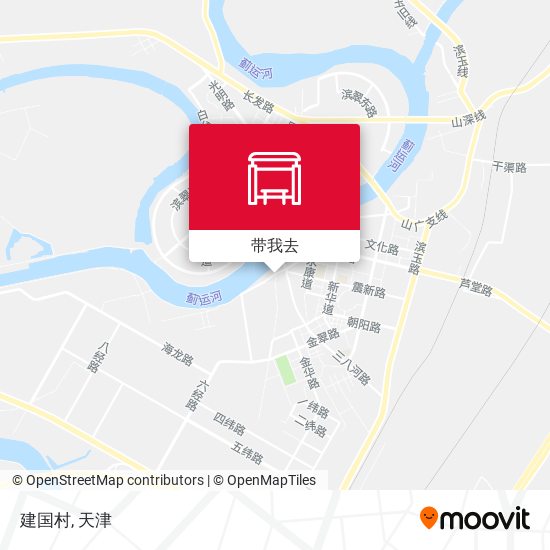 建国村地图