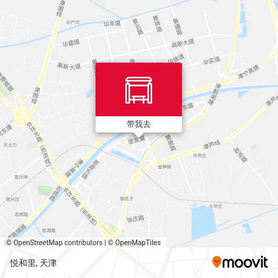 悦和里地图