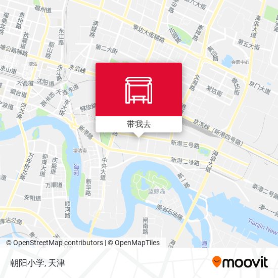 朝阳小学地图