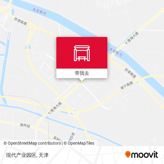 现代产业园区地图