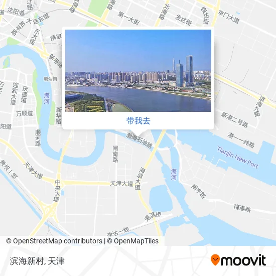 滨海新村地图