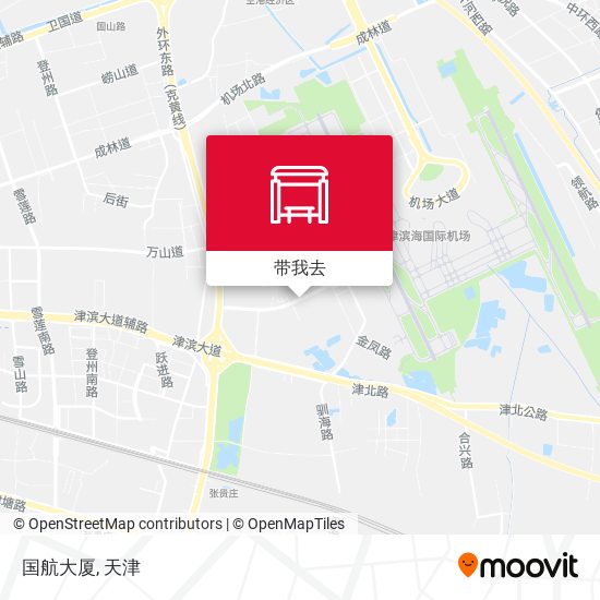 国航大厦地图