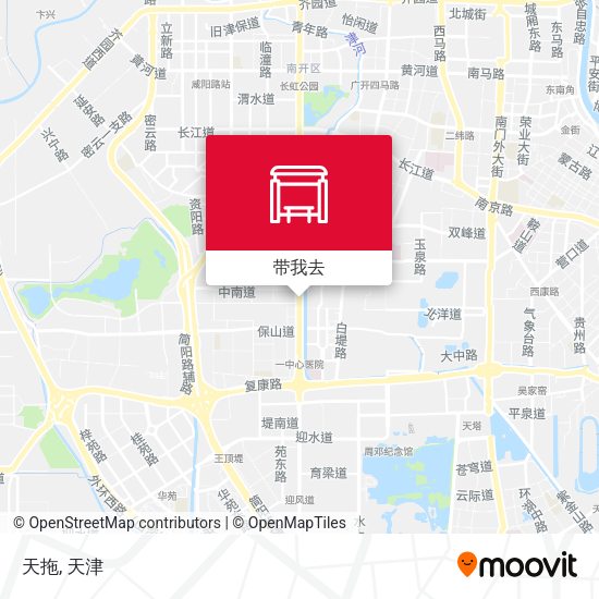 天拖地图