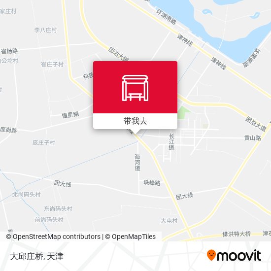 大邱庄桥地图