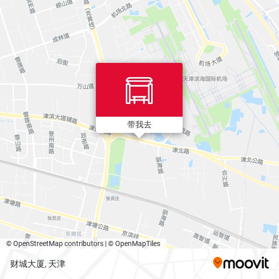 财城大厦地图