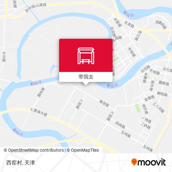西窑村地图
