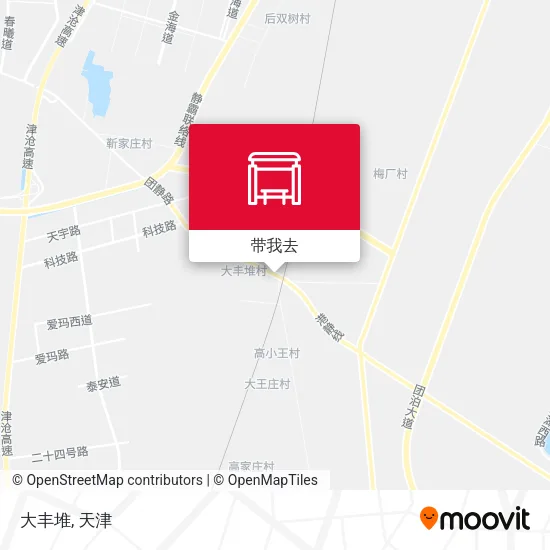 大丰堆地图