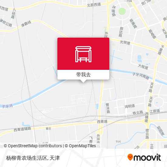 杨柳青农场生活区地图