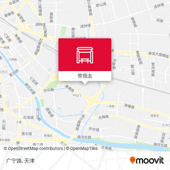 广宁路地图