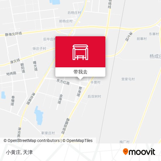 小黄庄地图