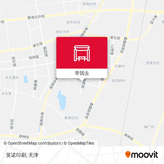 英诺印刷地图