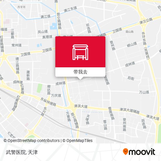 武警医院地图