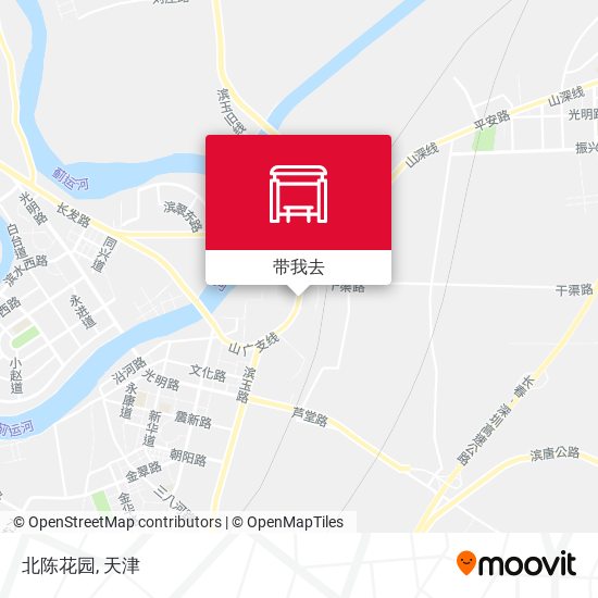 北陈花园地图