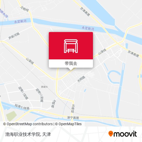 渤海职业技术学院地图