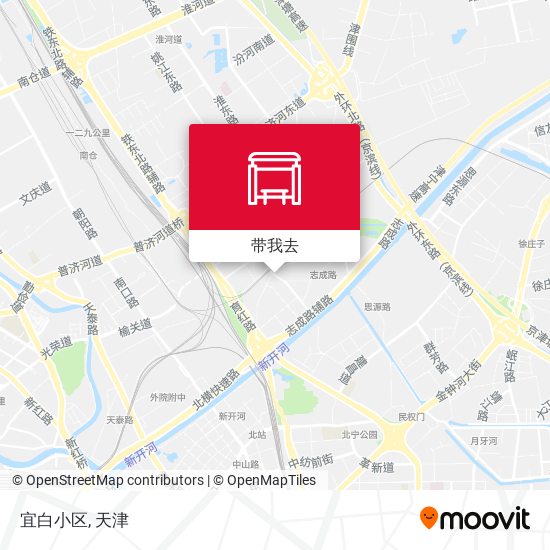 宜白小区地图