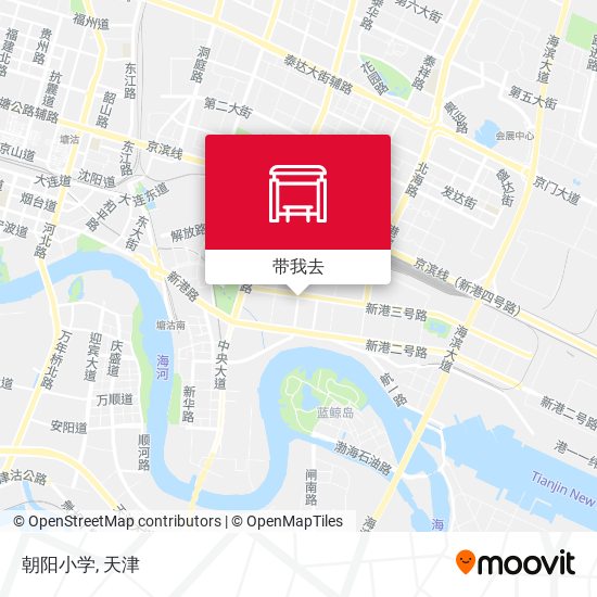 朝阳小学地图