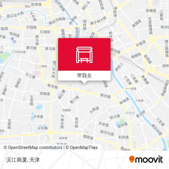滨江商厦地图