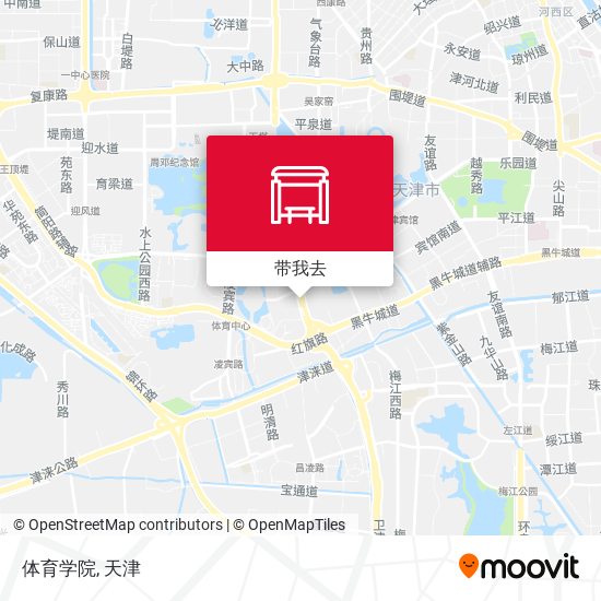 体育学院地图
