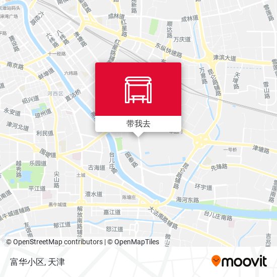 富华小区地图