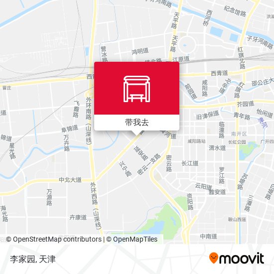 李家园地图