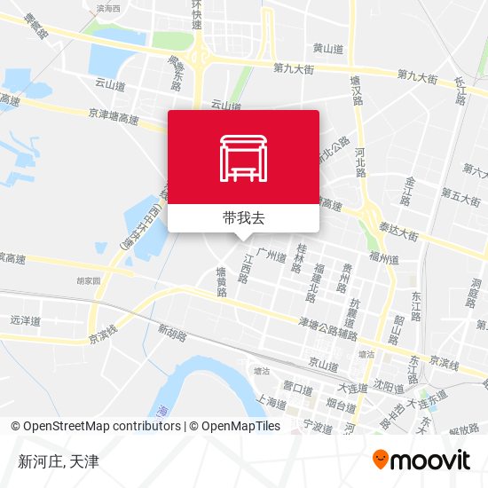 新河庄地图