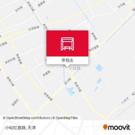 小站红旗路地图