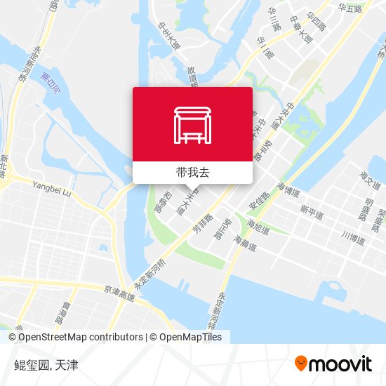 鲲玺园地图