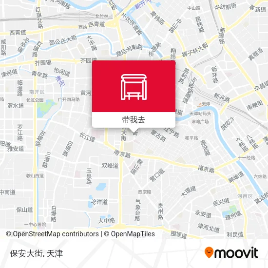 保安大街地图