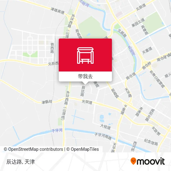 辰达路地图
