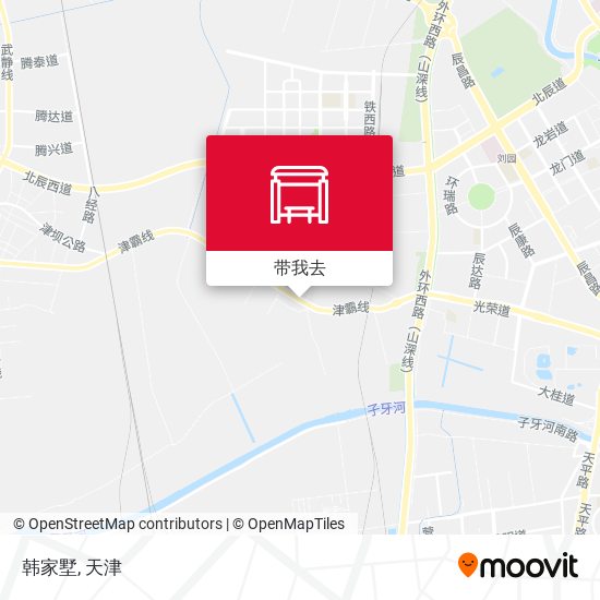 韩家墅地图