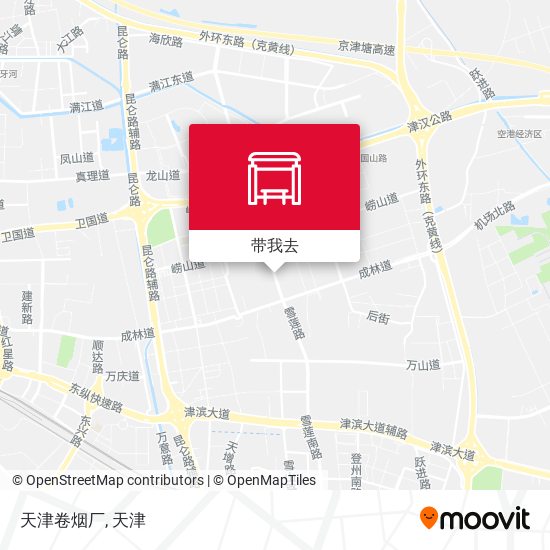 天津卷烟厂地图
