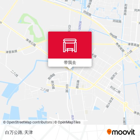 白万公路地图