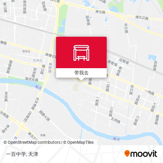 一百中学地图