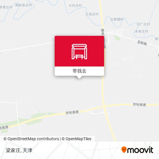 梁家庄地图