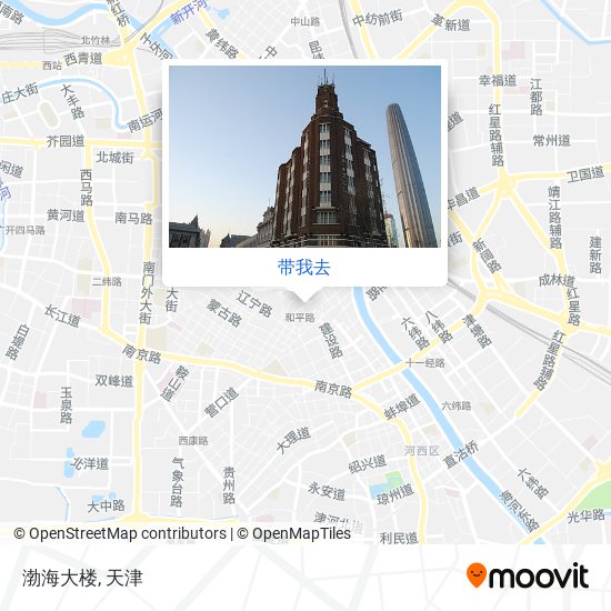 渤海大楼地图